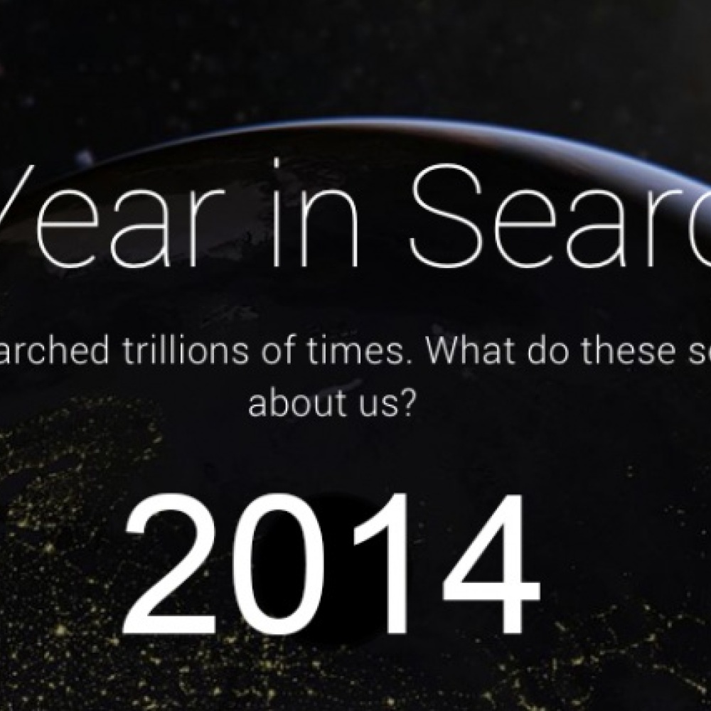 أكثر عمليات البحث في جوجل خلال عام 2014