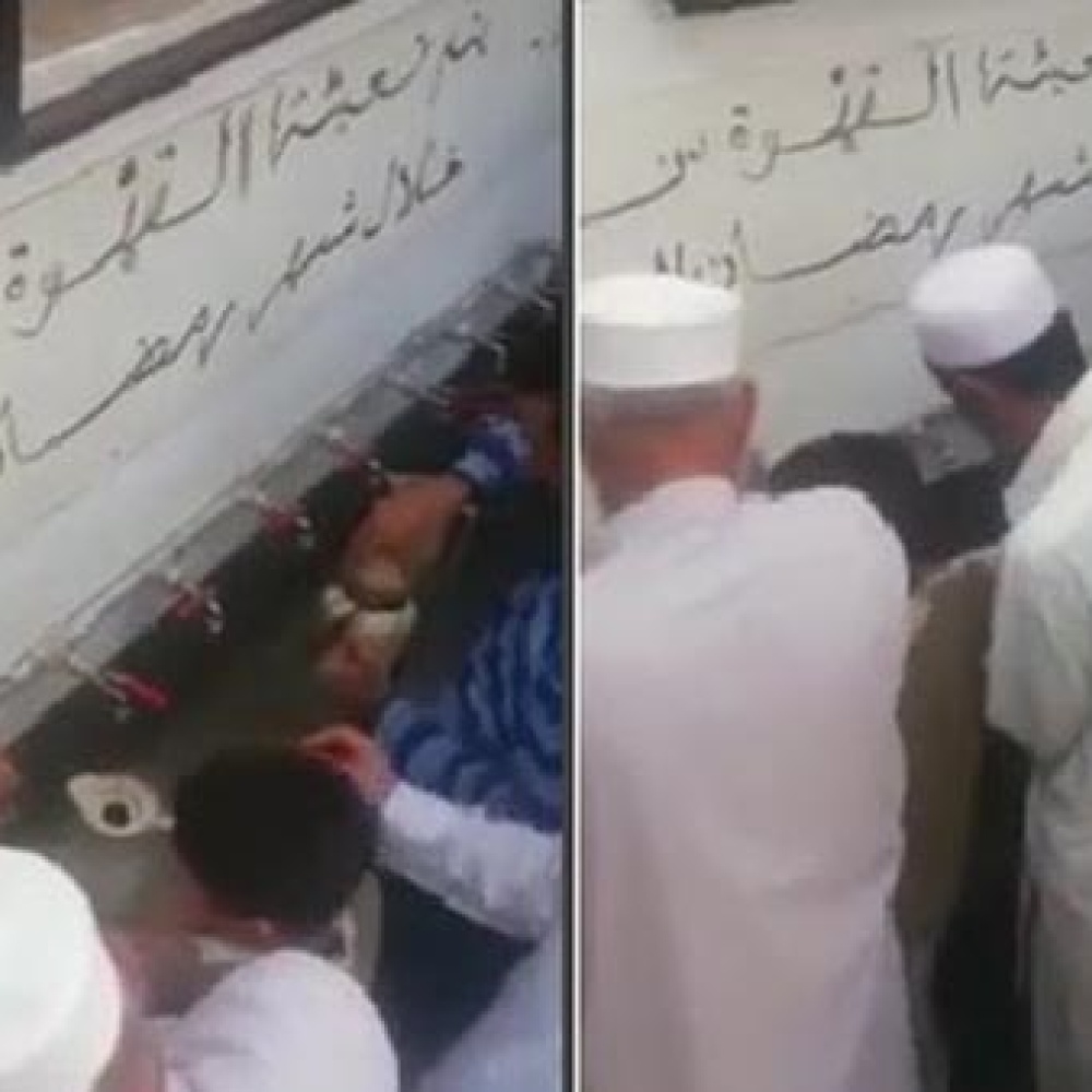 بالفيديو: شاهدوا ماذا وضع سعودي "سبيلاً" بمناسبة شهر رمضان!