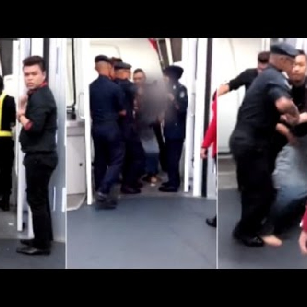 بالفيديو.. شاهد ردة فعل امرأة غاضبة تخلفت عن موعد رحلتها