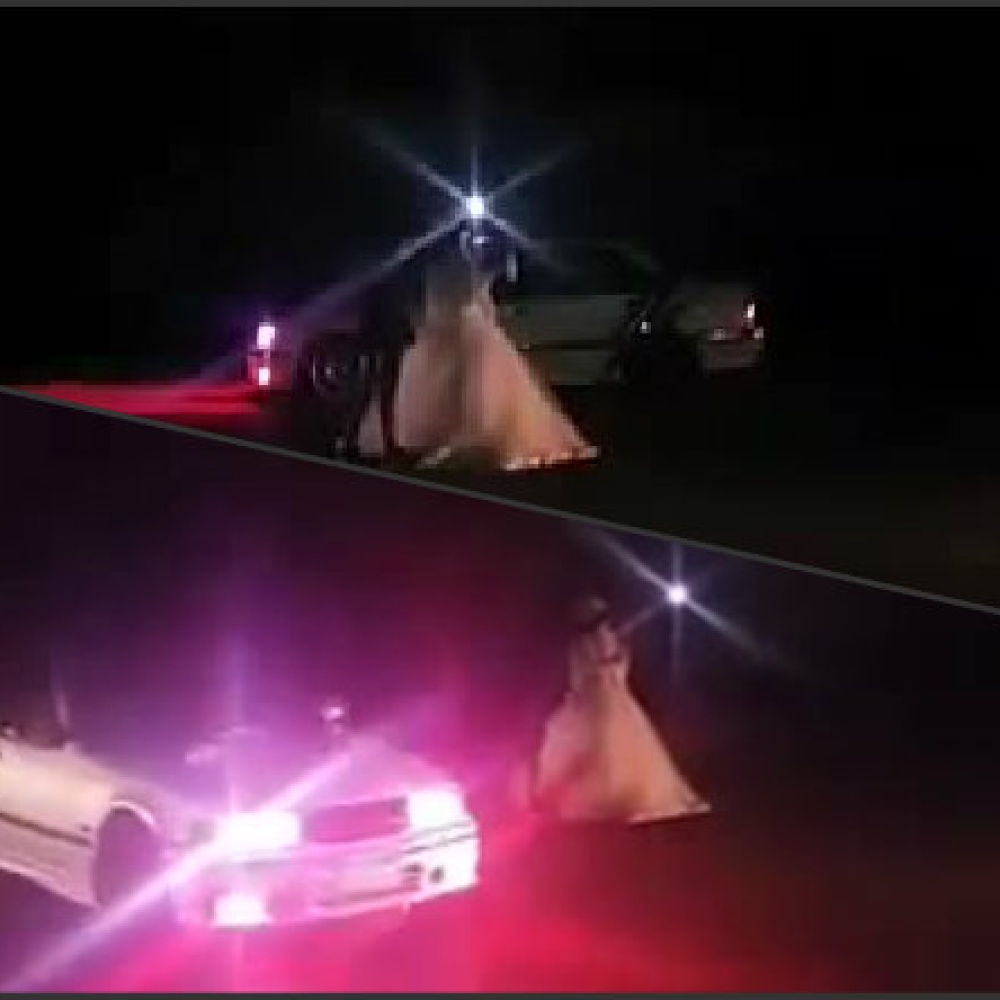  بالفيديو: عريس "يفحط" ليلة زفافه