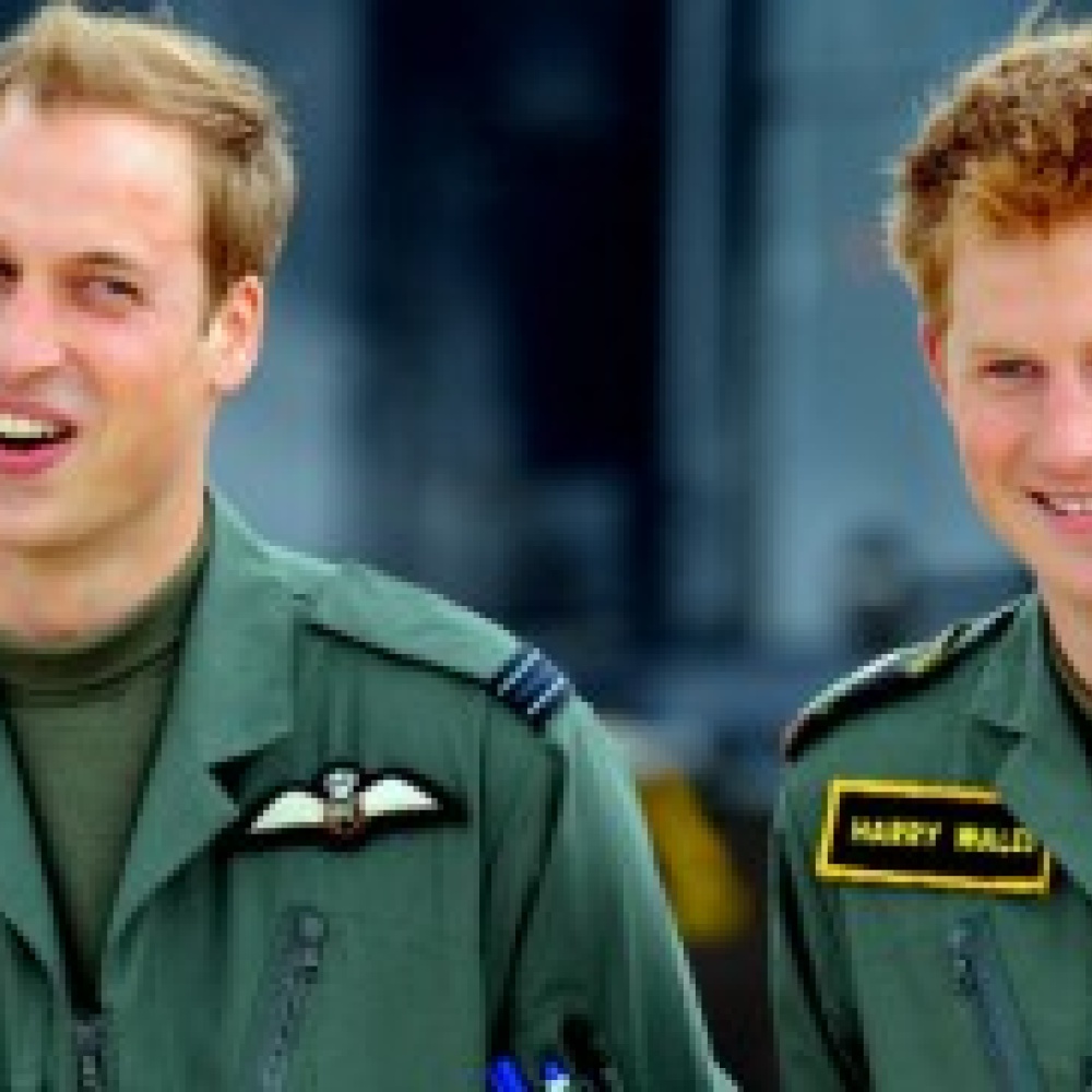 جائزة إنسانية للأميرين وليام وهاري 