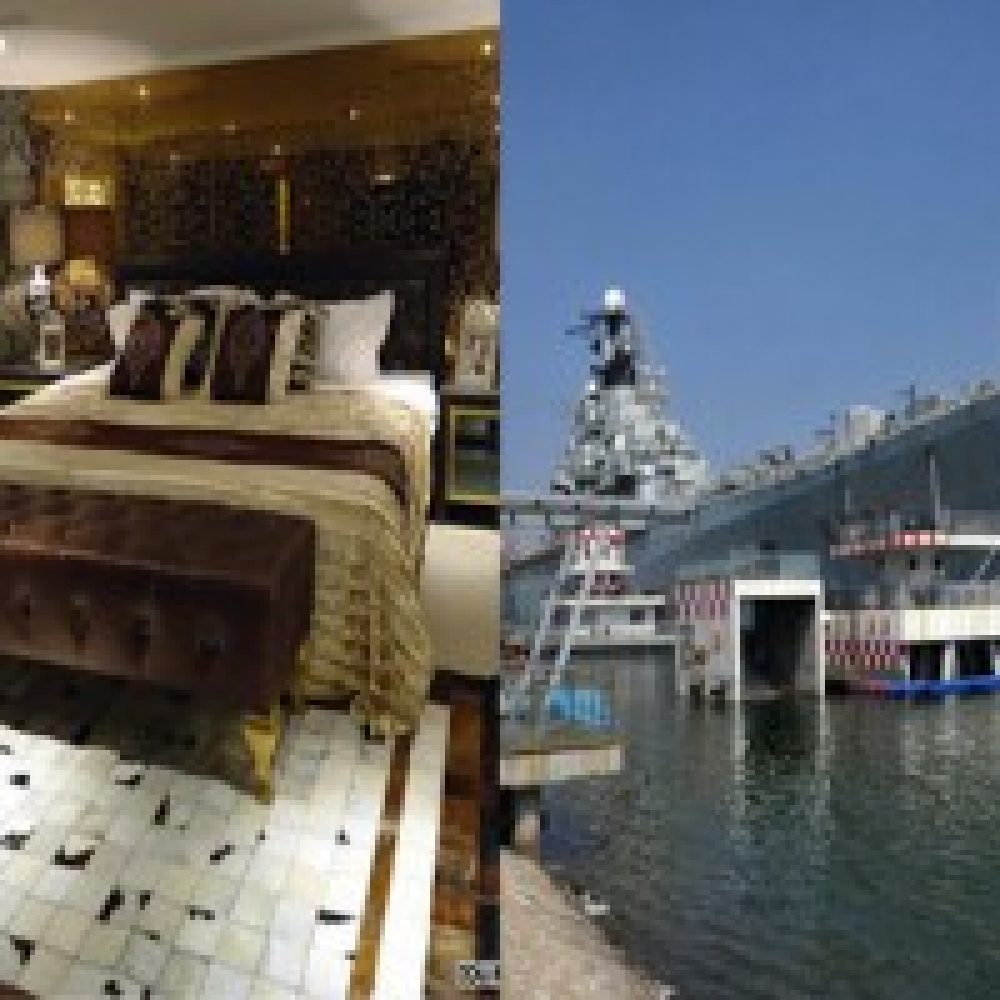 أول فندق فاخر على متن حاملة طائرات 