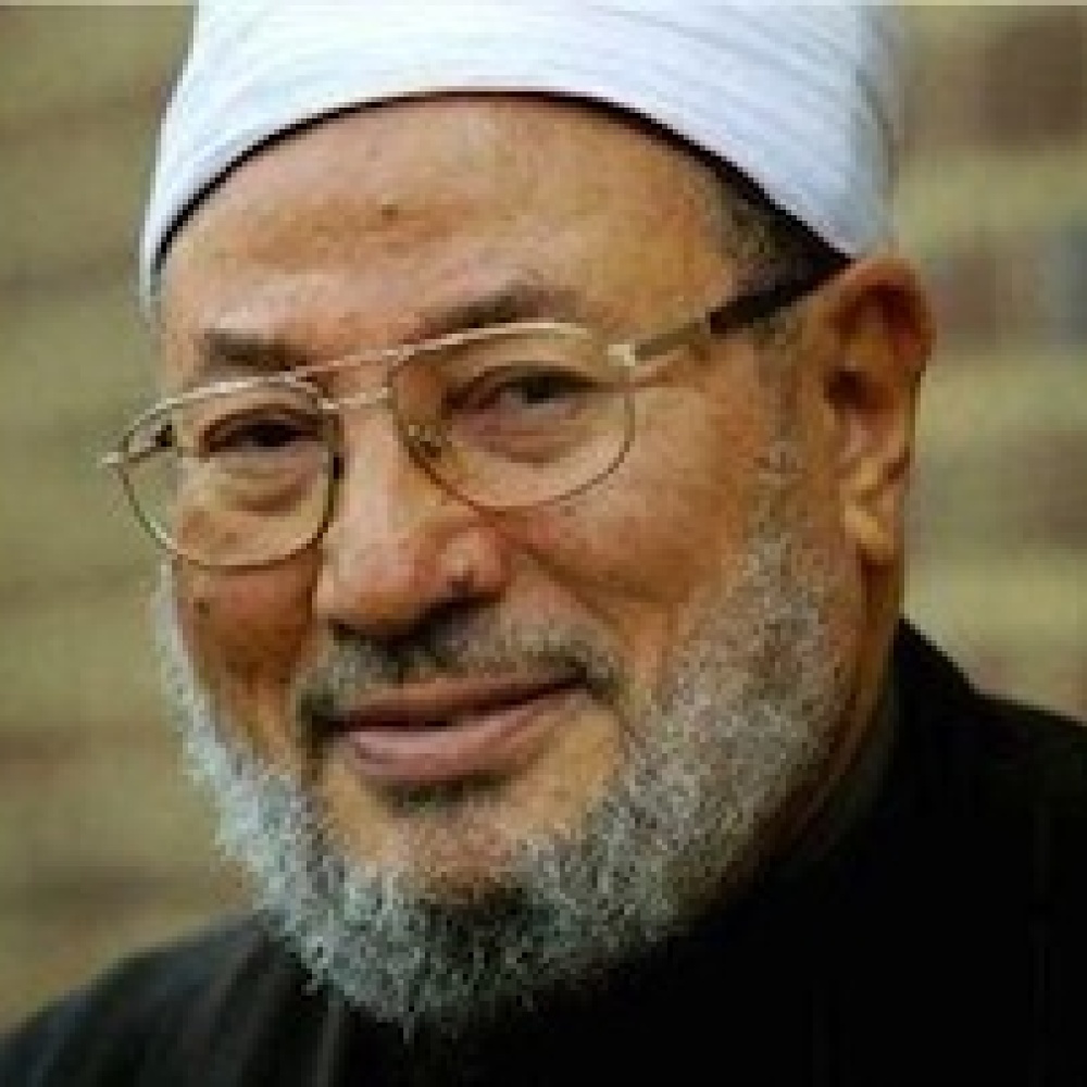 القرضاوي طلق الجزائرية وتزوج المغربية