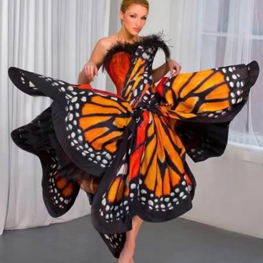 فستان الفراشة