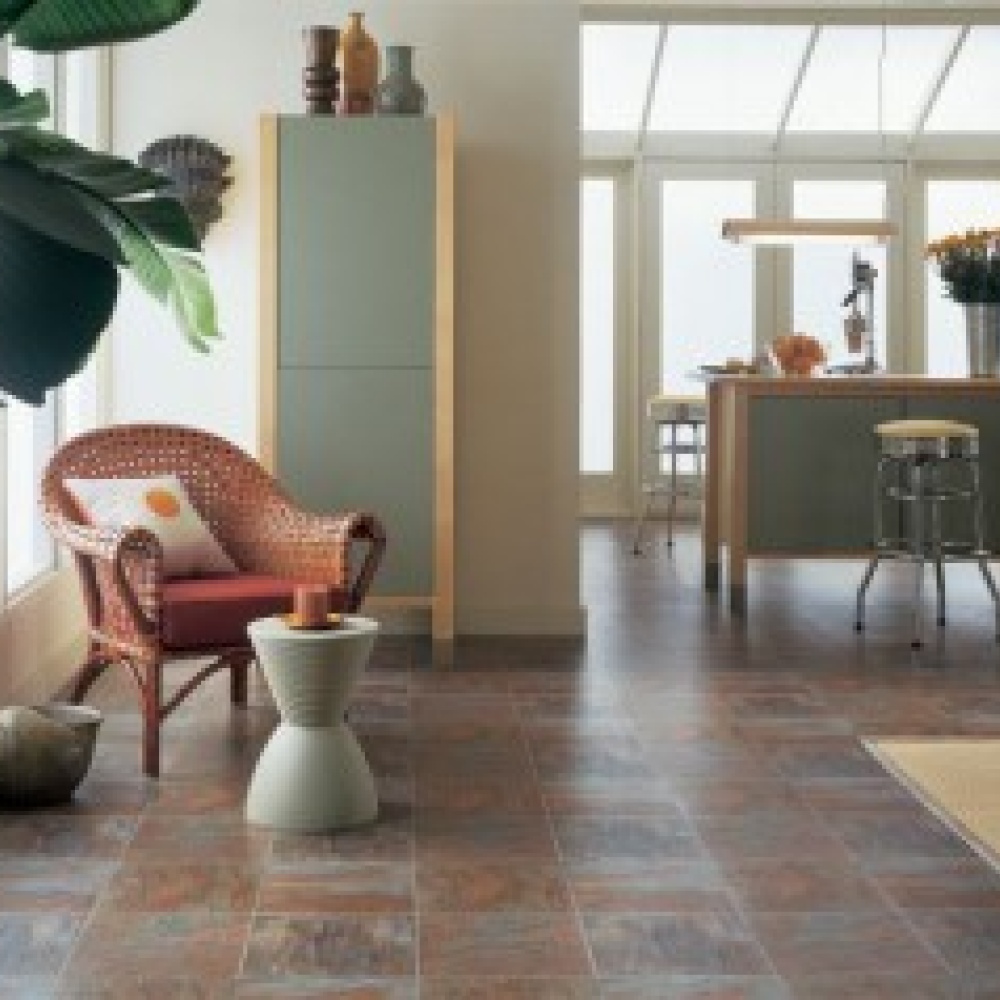 الأرضية الصخرية.. لمسات الطبيعة في منزلك