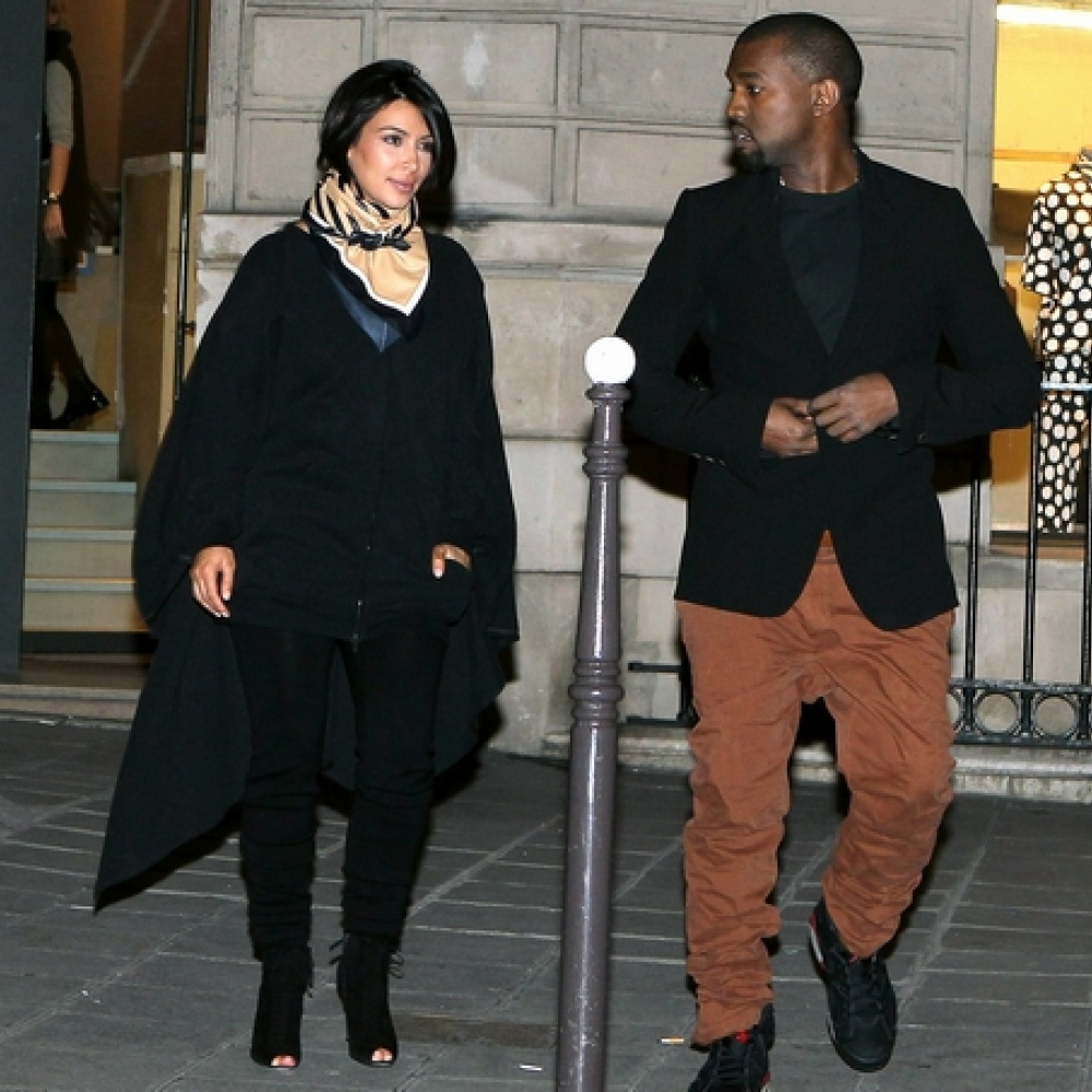  Kim Kardashian, Kanye West