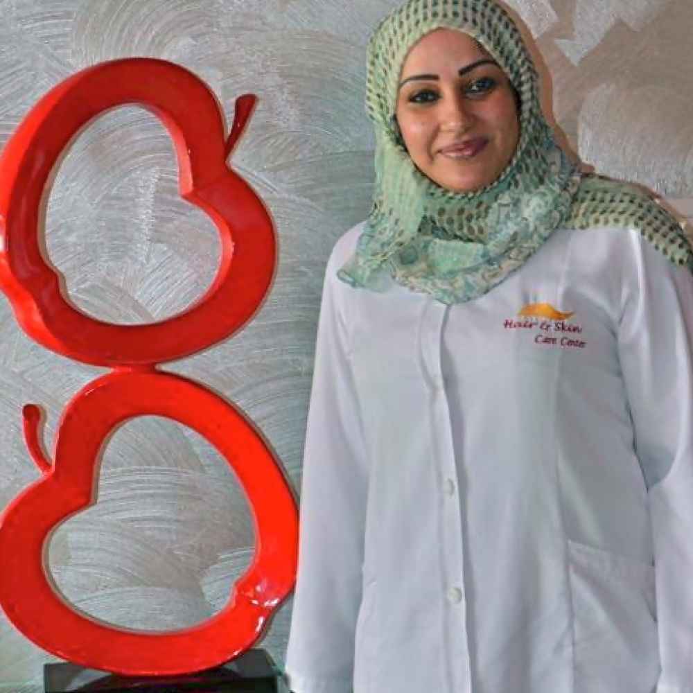  أخصائية التغذية عائشة الكادي