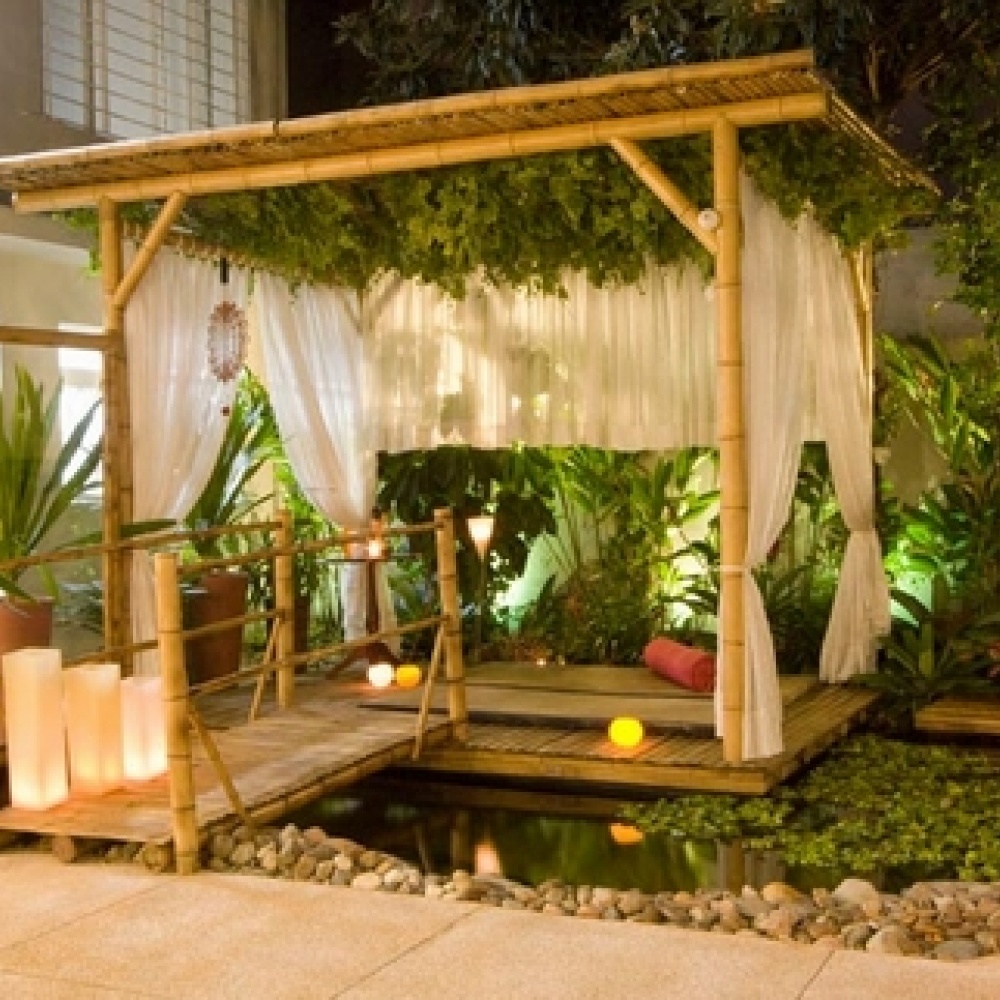 تمتعي بأثاث البامبو لديكورات منزلك