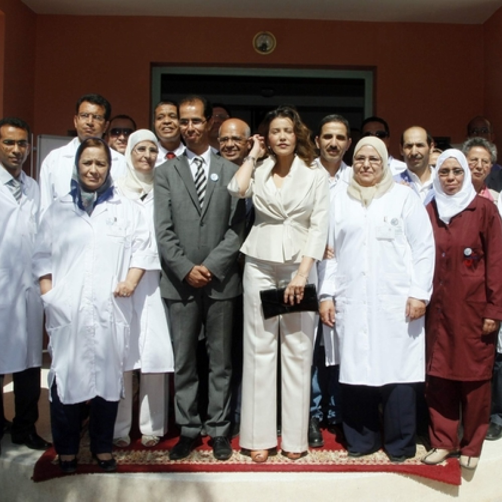  الأميرة للا مريم تعطي انطلاقة الحملة الوطنية للتلقيح ضد الحصبة والحميراء