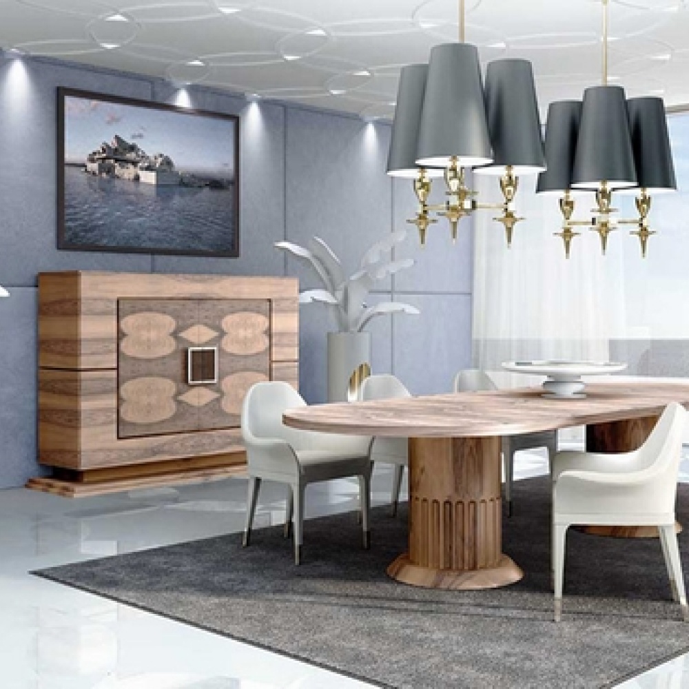 أفكار مبتكرة لديكورات غرفة الطعام بالطابع الإيطالي