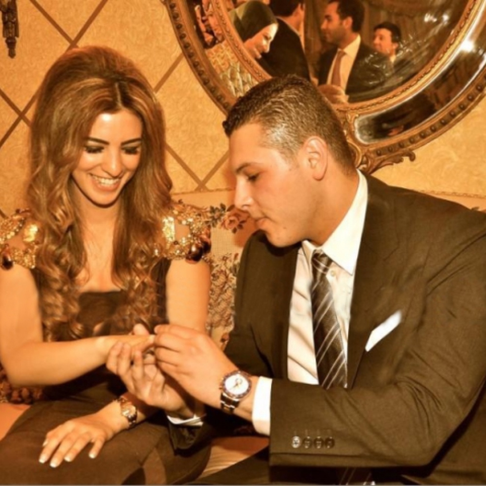 خطوبة ابن الفنان هاني شاكر