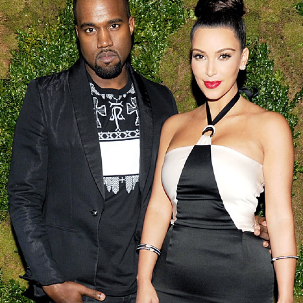 كيم كارداشيان وكاني ويست يخططان لزفاف سري