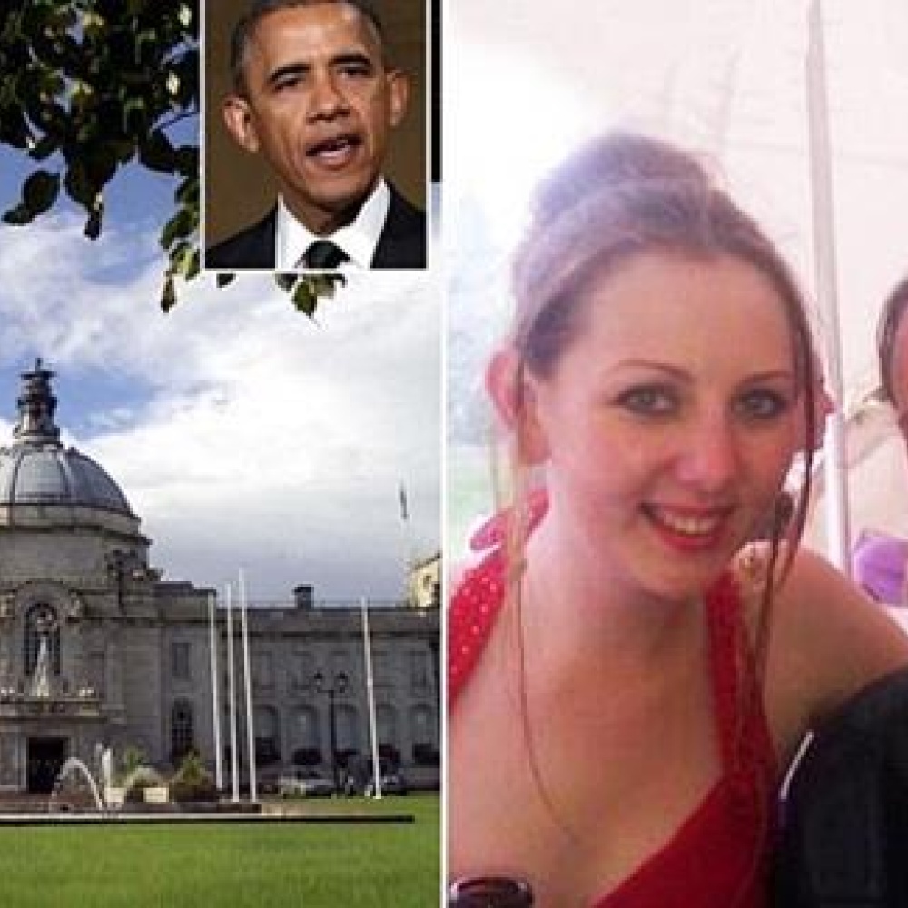 أوباما يفسد فرحة عروسين... بسبب عشاء