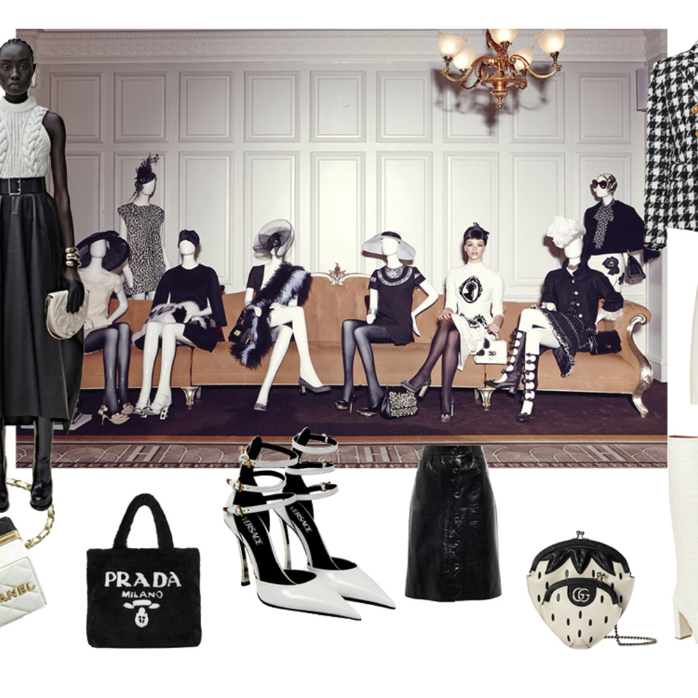 إلهام متدفق لأربعة تنسيقات أزياء في شتاء 2023