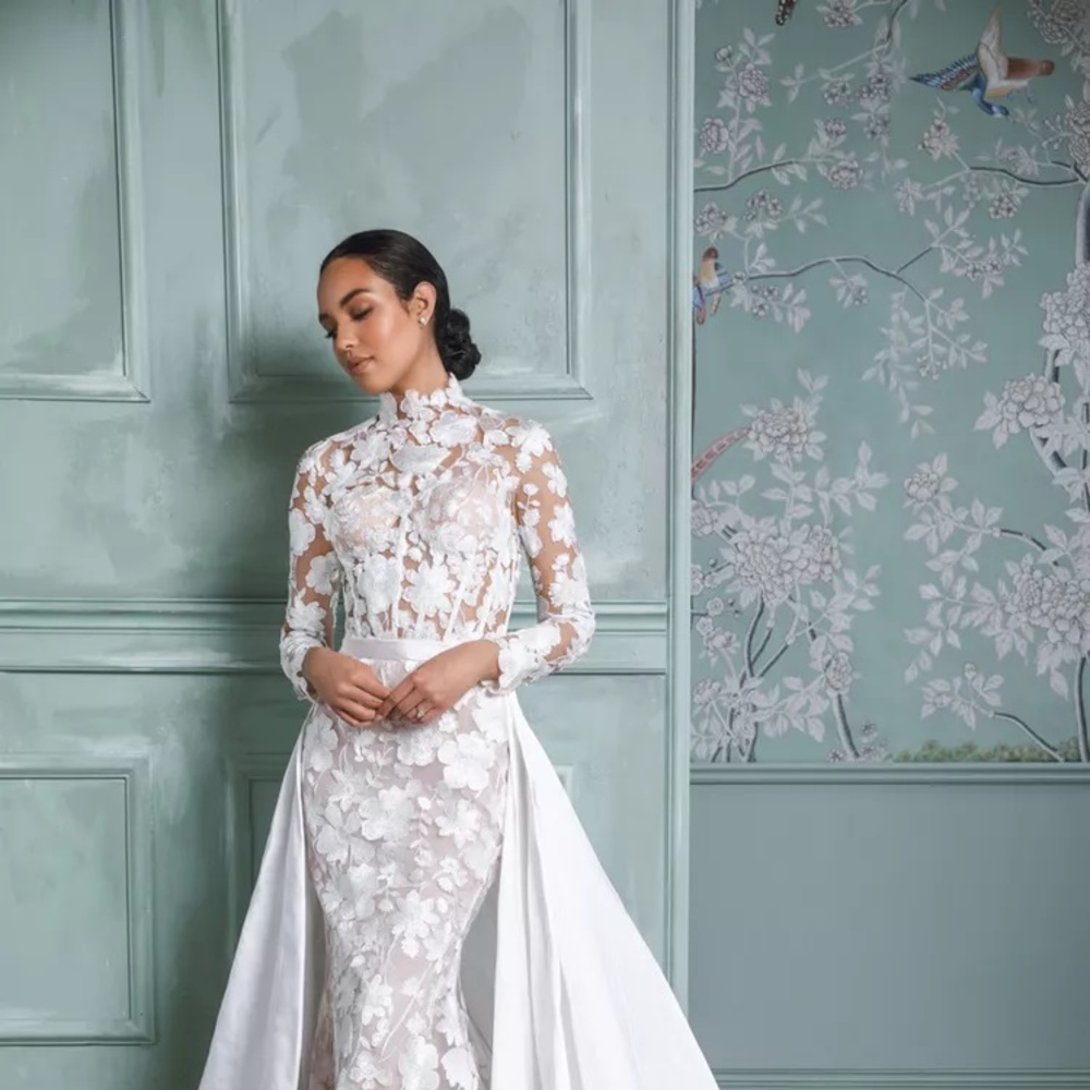 فساتين زفاف ربيعية@annebarge