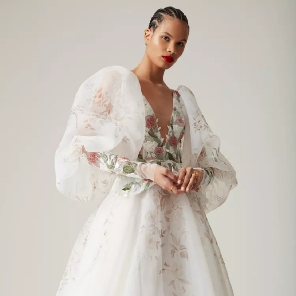 فساتين زفاف مع أكمام منفوخة 2023@hermionedepaula