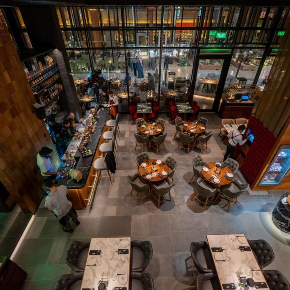 4 مطاعم عالمية فاخرة في منطقة رملة تيرازا في الرياض