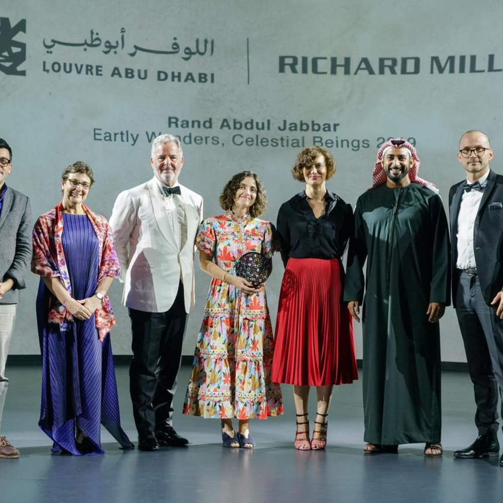 الإعلان عن فوز رند عبد الجبار بجائزة ريتشارد ميل للفنون لعام 2022 في متحف اللوفر أبوظبي