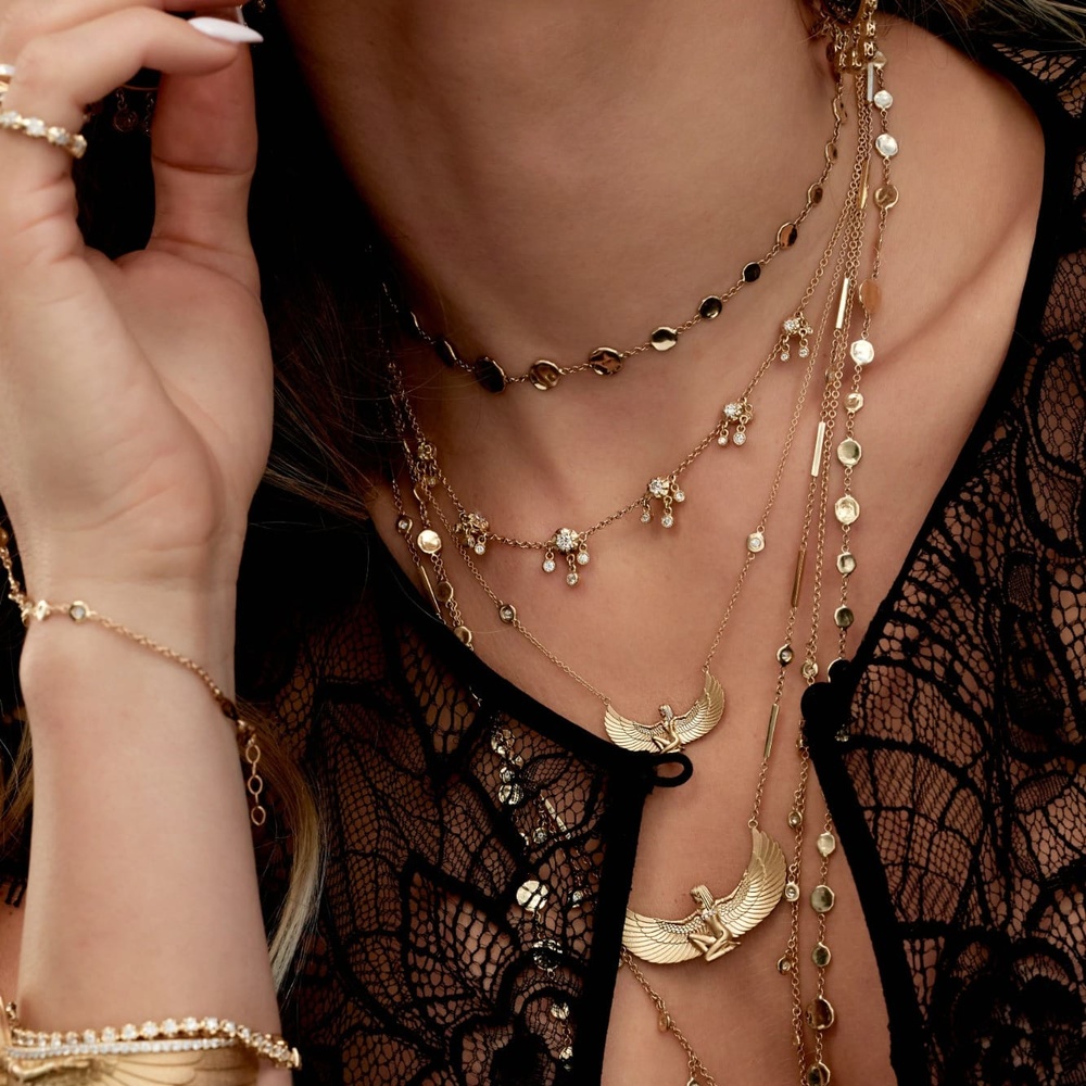 ذهب عيار 14 قيراطاً من Jacquie Aiche