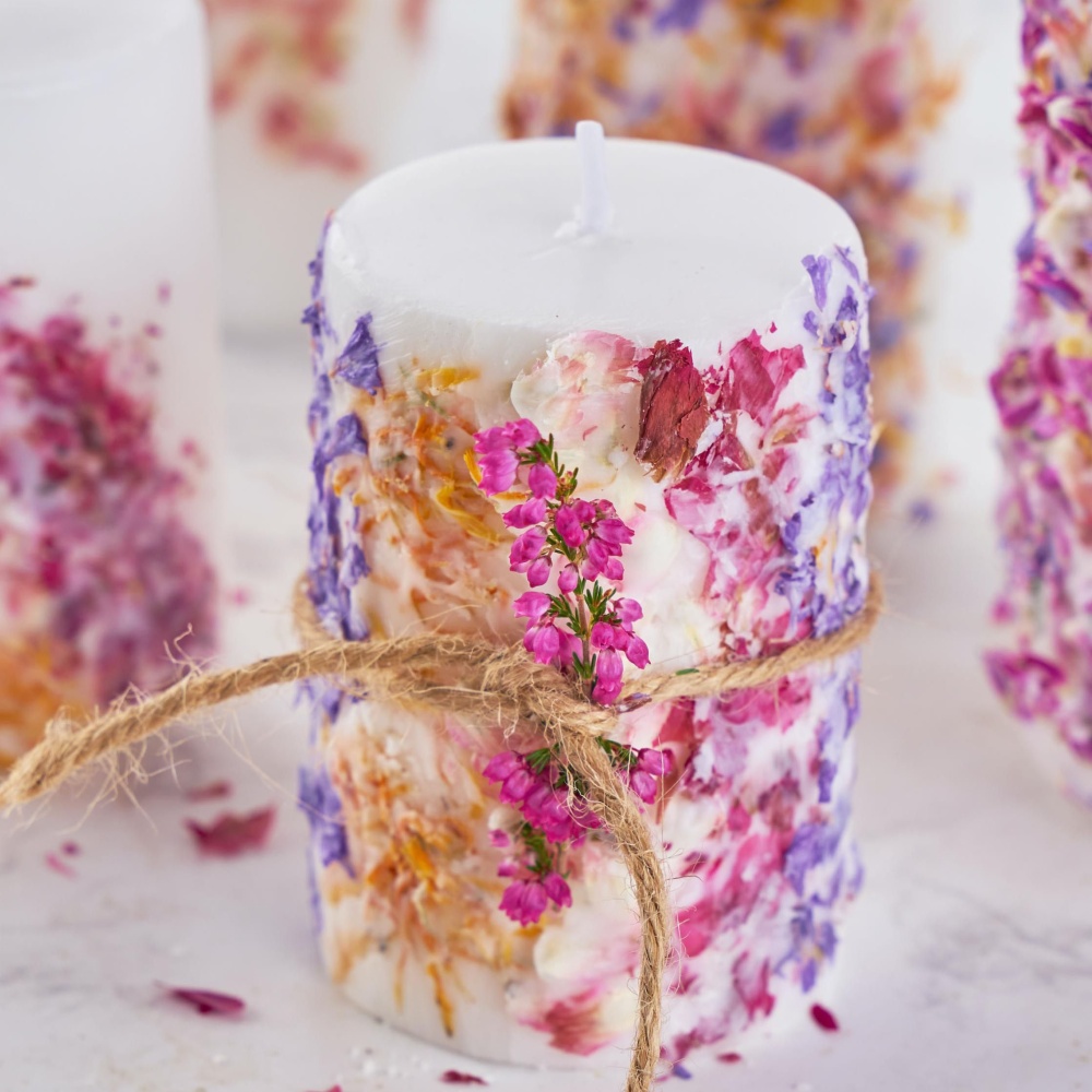 الشموع العطرية لتزيين المنزل في عيد الفطر