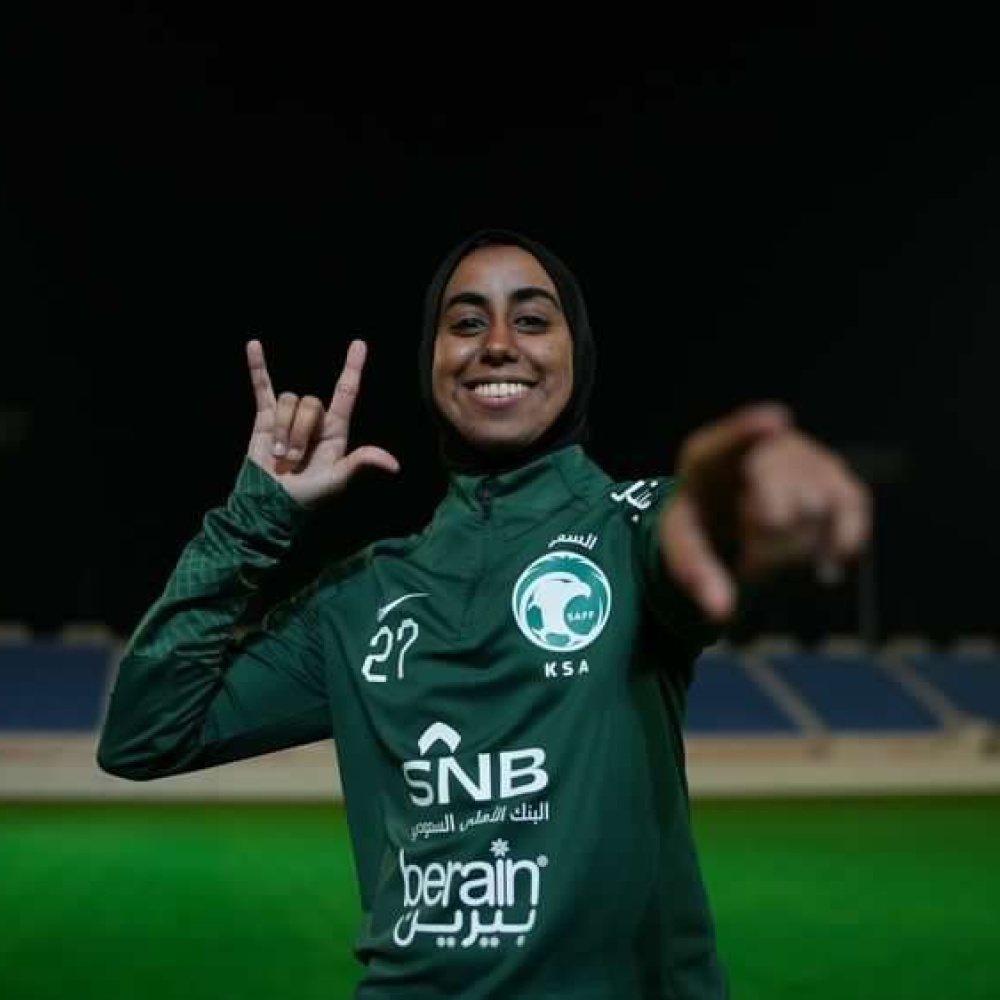 مقابلة مع اللاعبة السعودية مباركه الصيعري