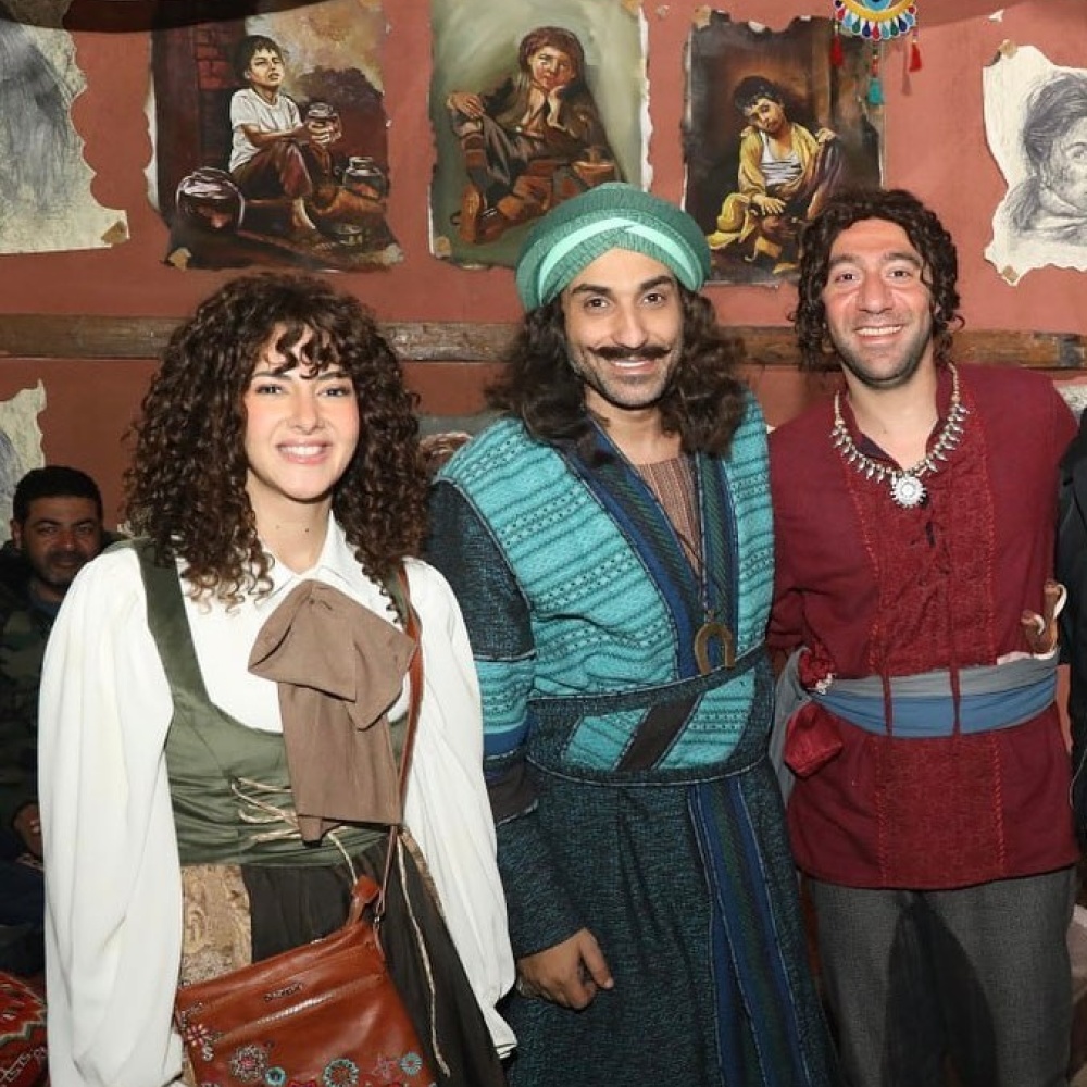 محمد سلام ودنيا سمير غانم