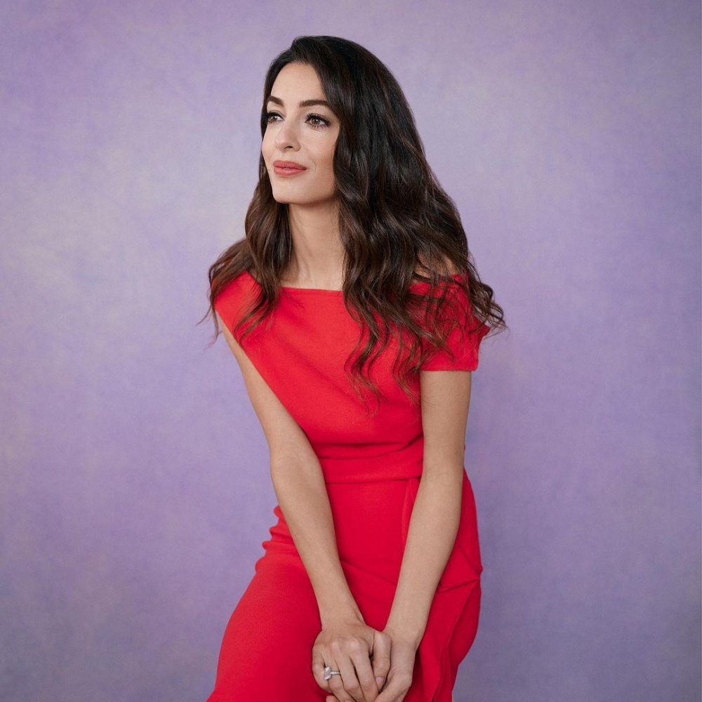 أمل كلوني Amal Clooney نجمة كارتييه Cartier المتلألئة