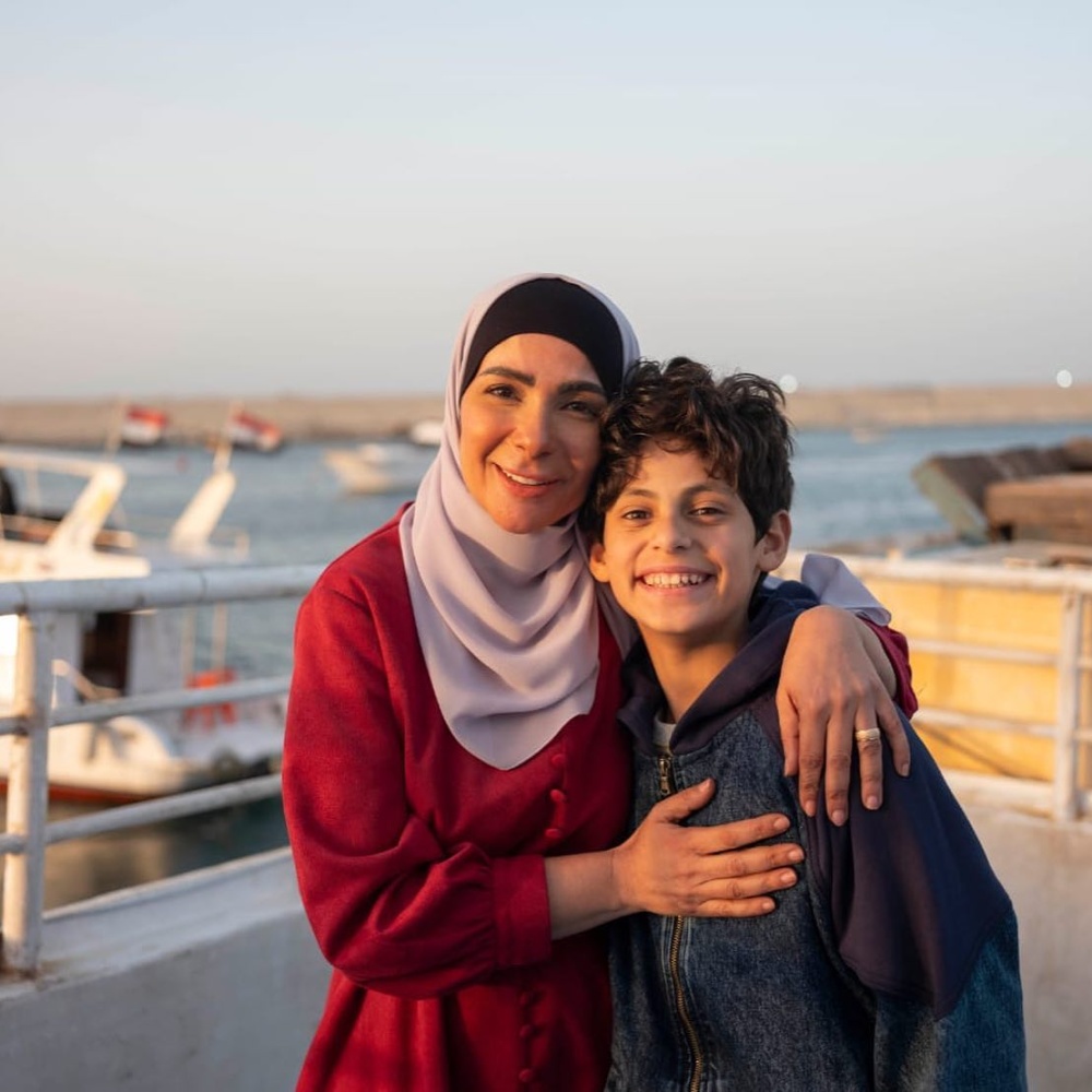 منى زكي في كواليس مسلسل "تحت الوصاية"