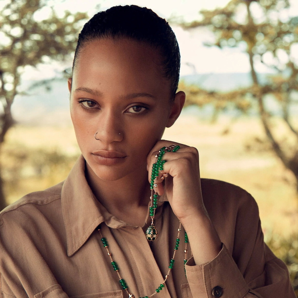  مجموعة مجوهرات Fabergé x Gemfields 