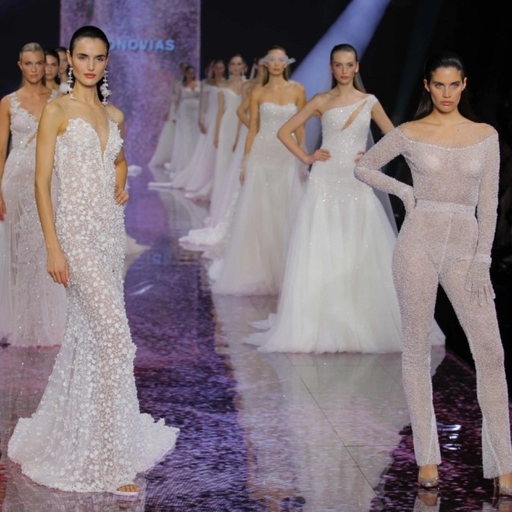 pronovias@فساتين زفاف من أسبوع الموضة في برشلونة