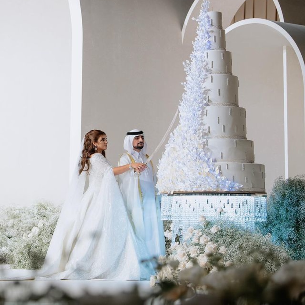 الشيخة مهرة آل مكتوم والشيخ مانع آل مكتوم