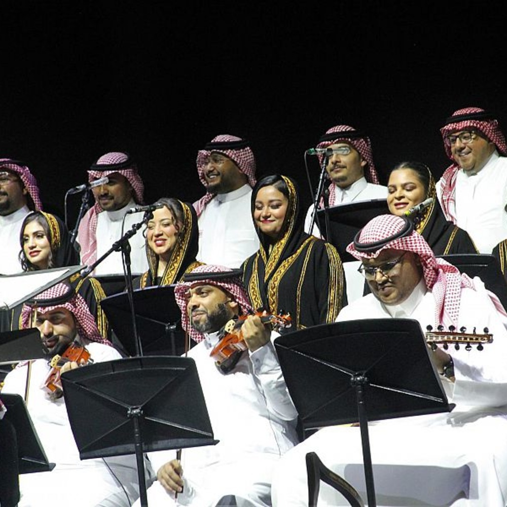 لوحات فنية خالدة تبهر الجمهور المكسيكي بحفل موسيقي في "روائع الموسيقى السعودية"
