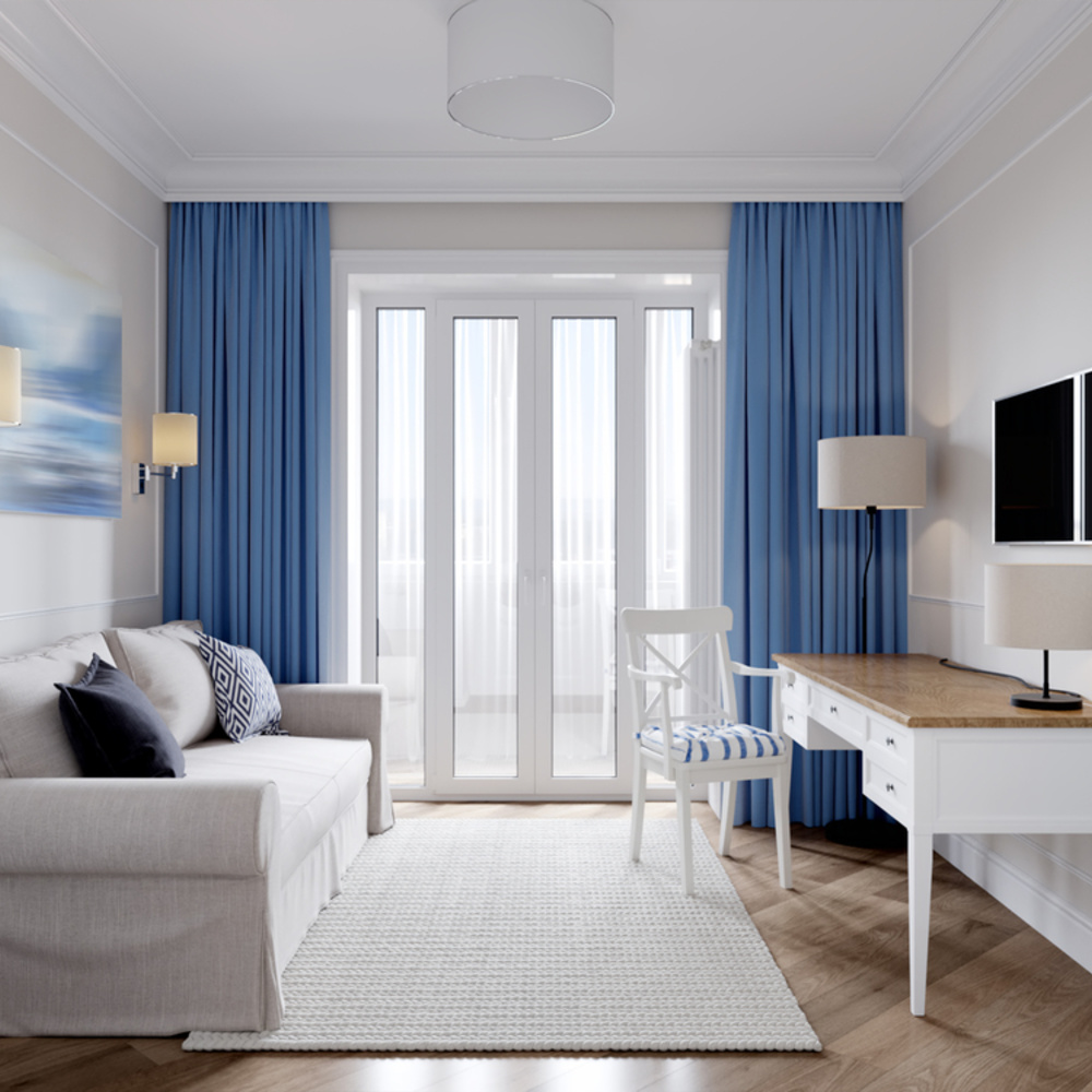 عناصر ديكور تساعدك على تصميم غرفة مزدوجة للعمل وللضيوف