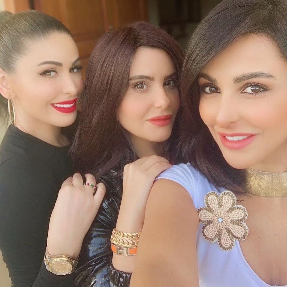 الشقيقات مي سليم ودانا وميس حمدان
