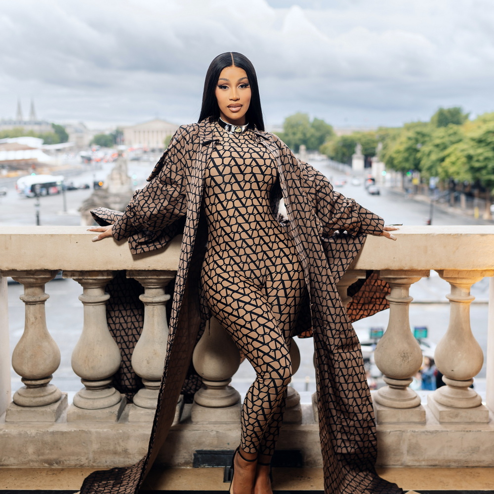 Cardi B in Messika - Journée de Haute Joaillerie Messika 2023