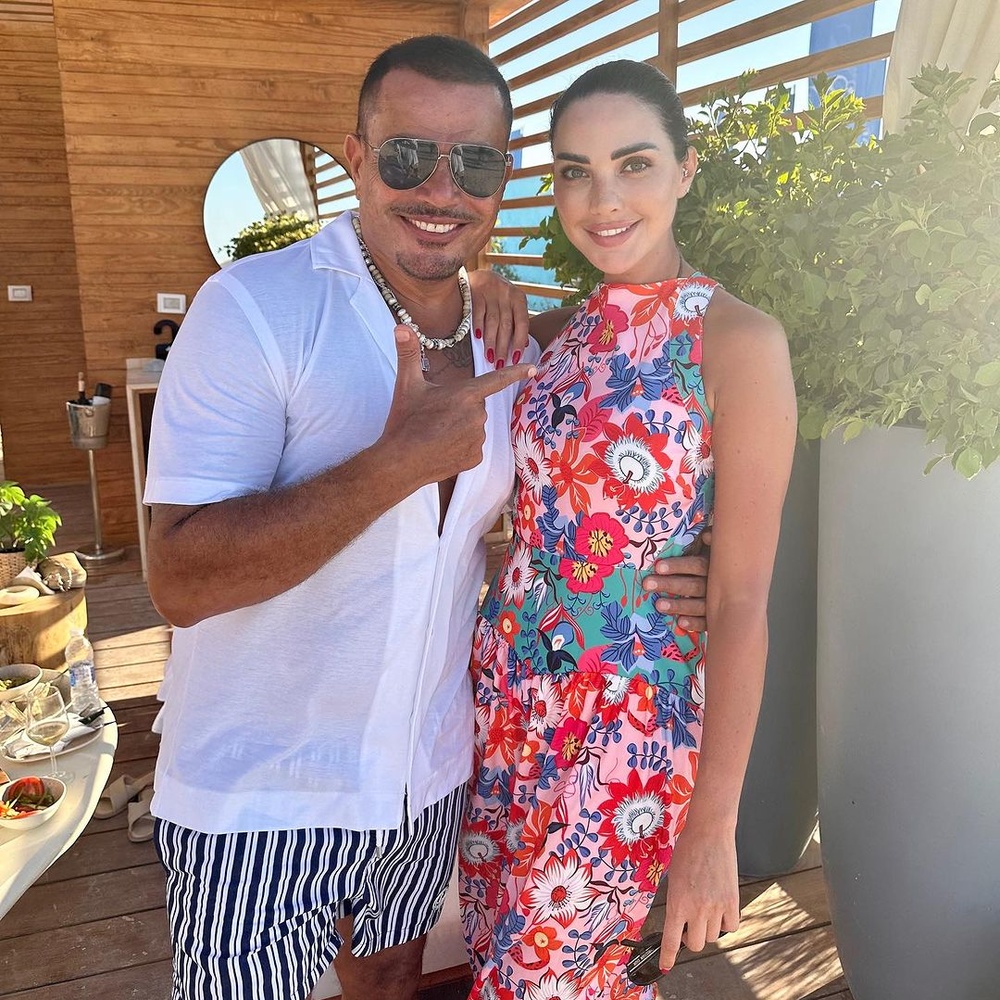 عمرو دياب وداليدا خليل