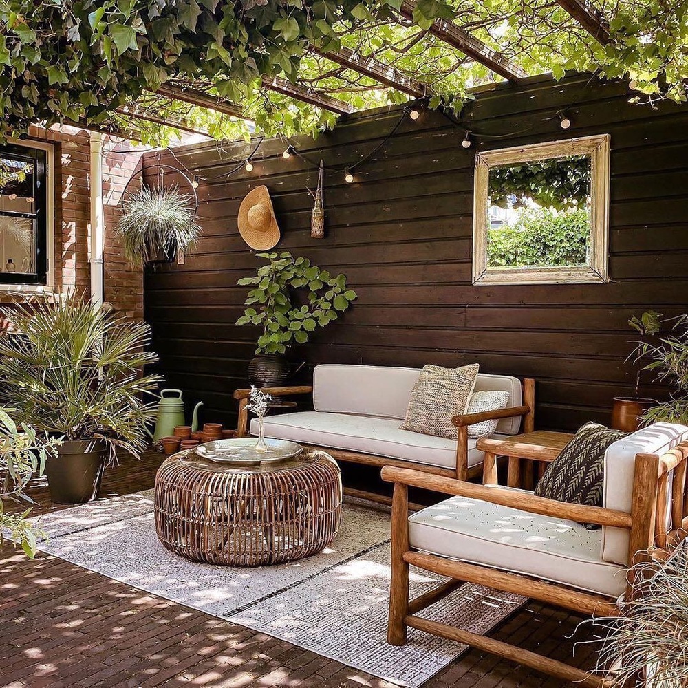 العريشة تضفي الدفء للجلسات الخارجية