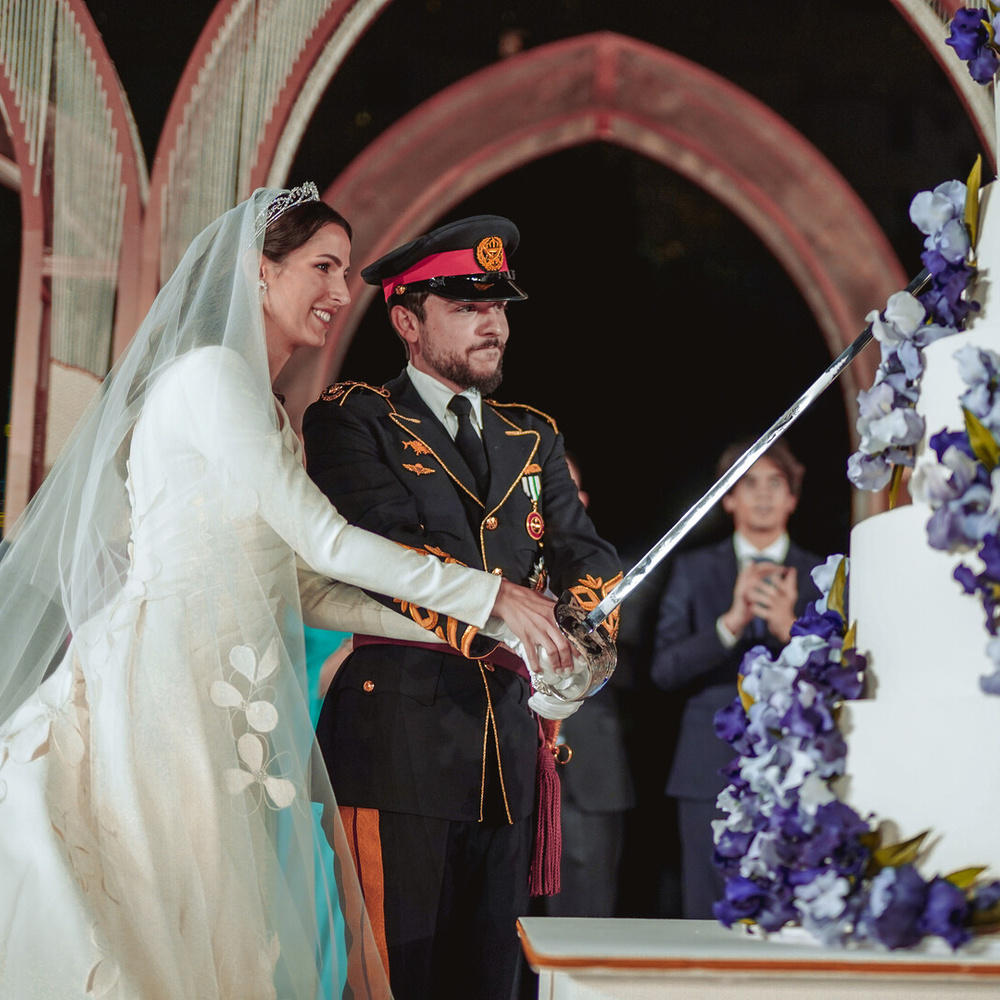 زفاف ولي العهد الأردني الأمير حسين والأميرة رجوة