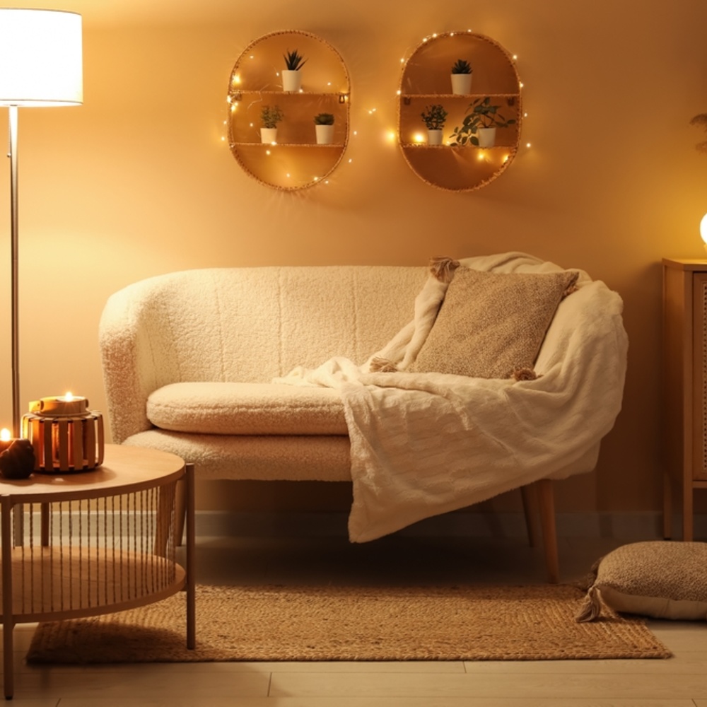 كيفية اختيار الإضاءة المناسبة لإضفاء جو دافئ ومريح في المنزل