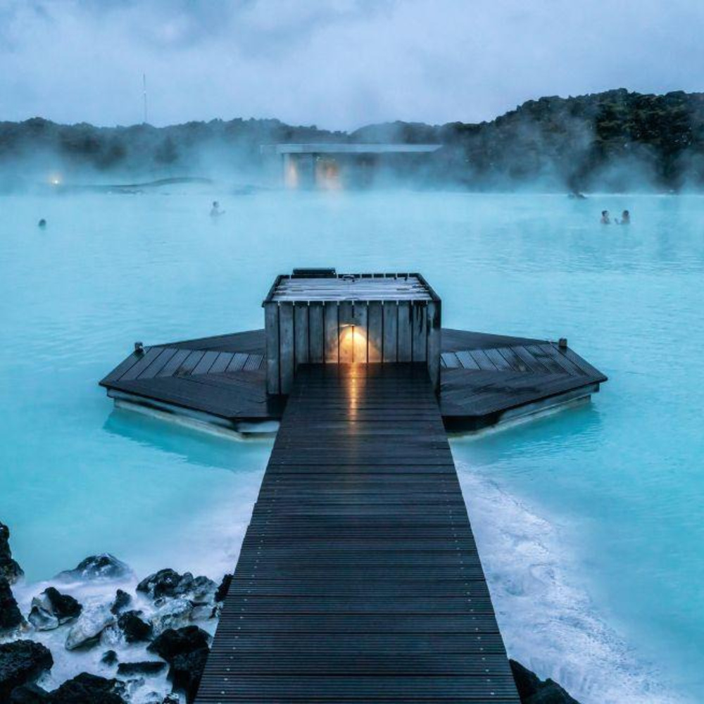 البحيرة الزرقاء Blue Lagoon، أيسلندا