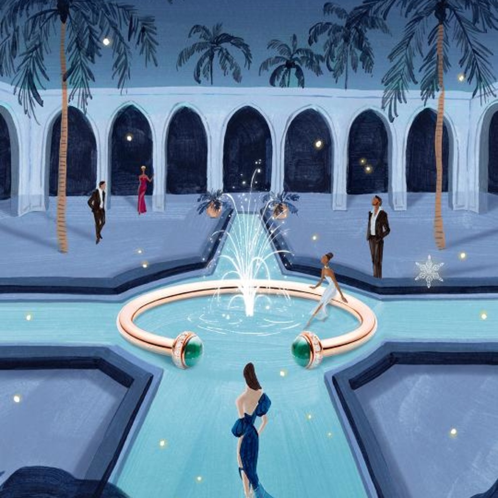 سوار Possession مفتوح من بياجيه 