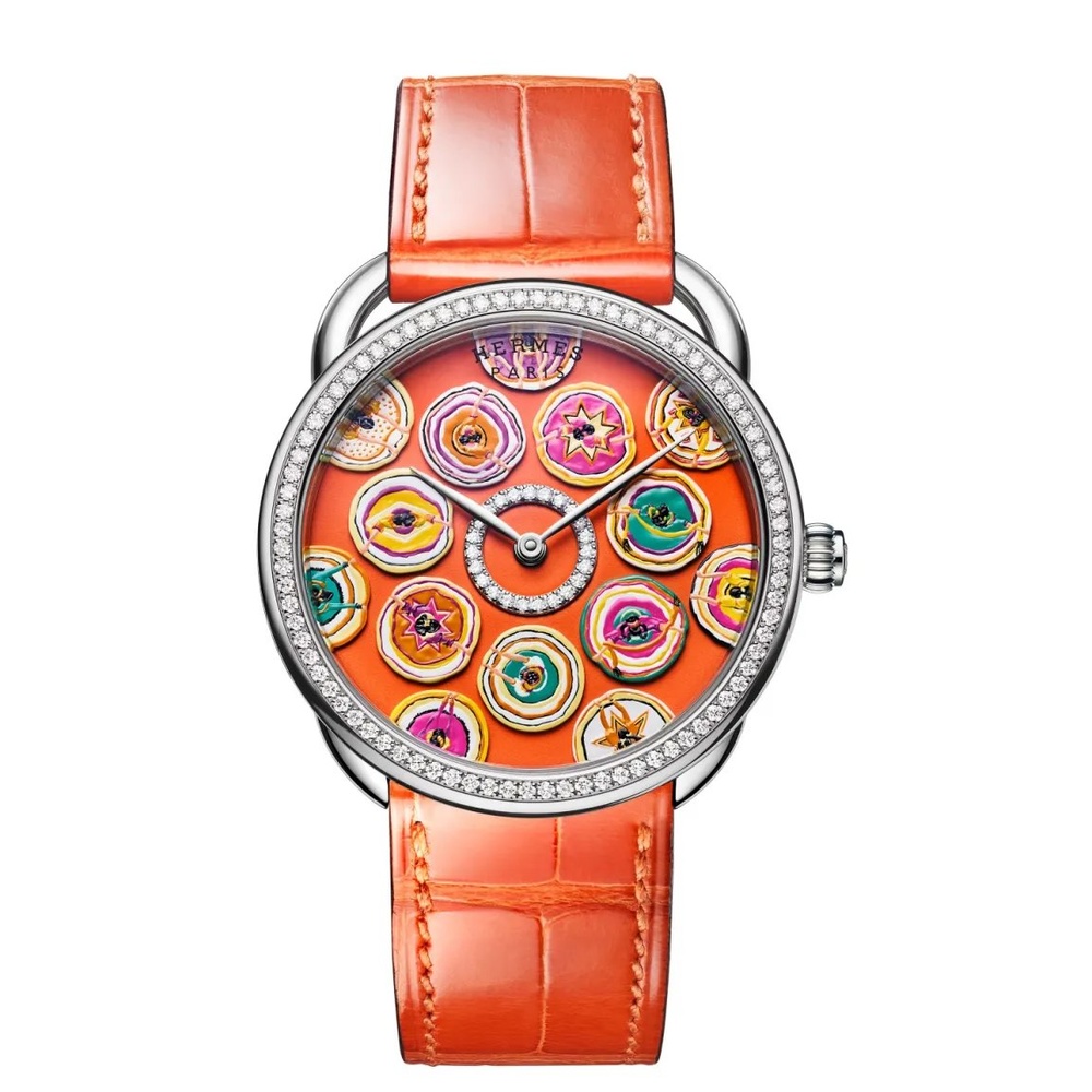 أناقة ابداعية خالدة مع ساعة Arceau Belles du Mexique من هيرميس