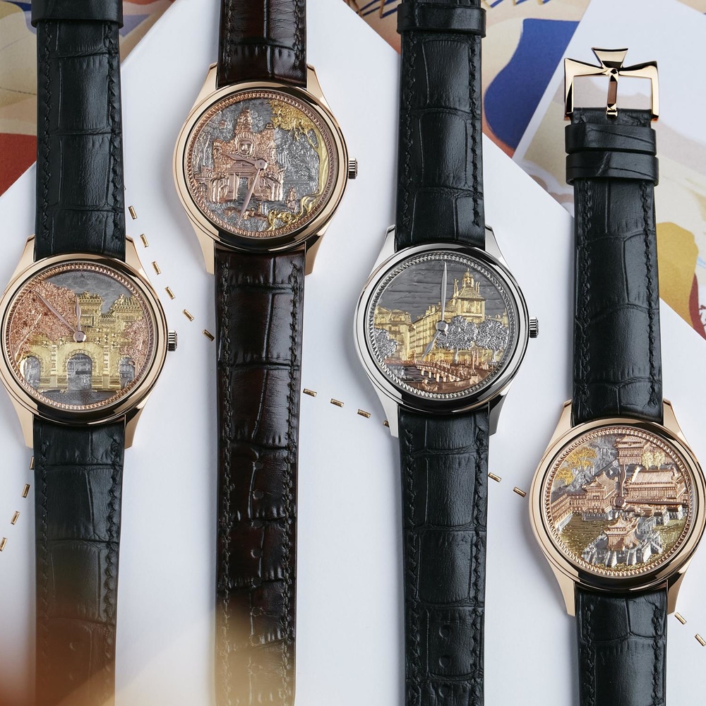 الفريدة من Vacheron Constantin تجمع بين الحرفية والإتقان التقني Les Récits de Voyage مجموعة