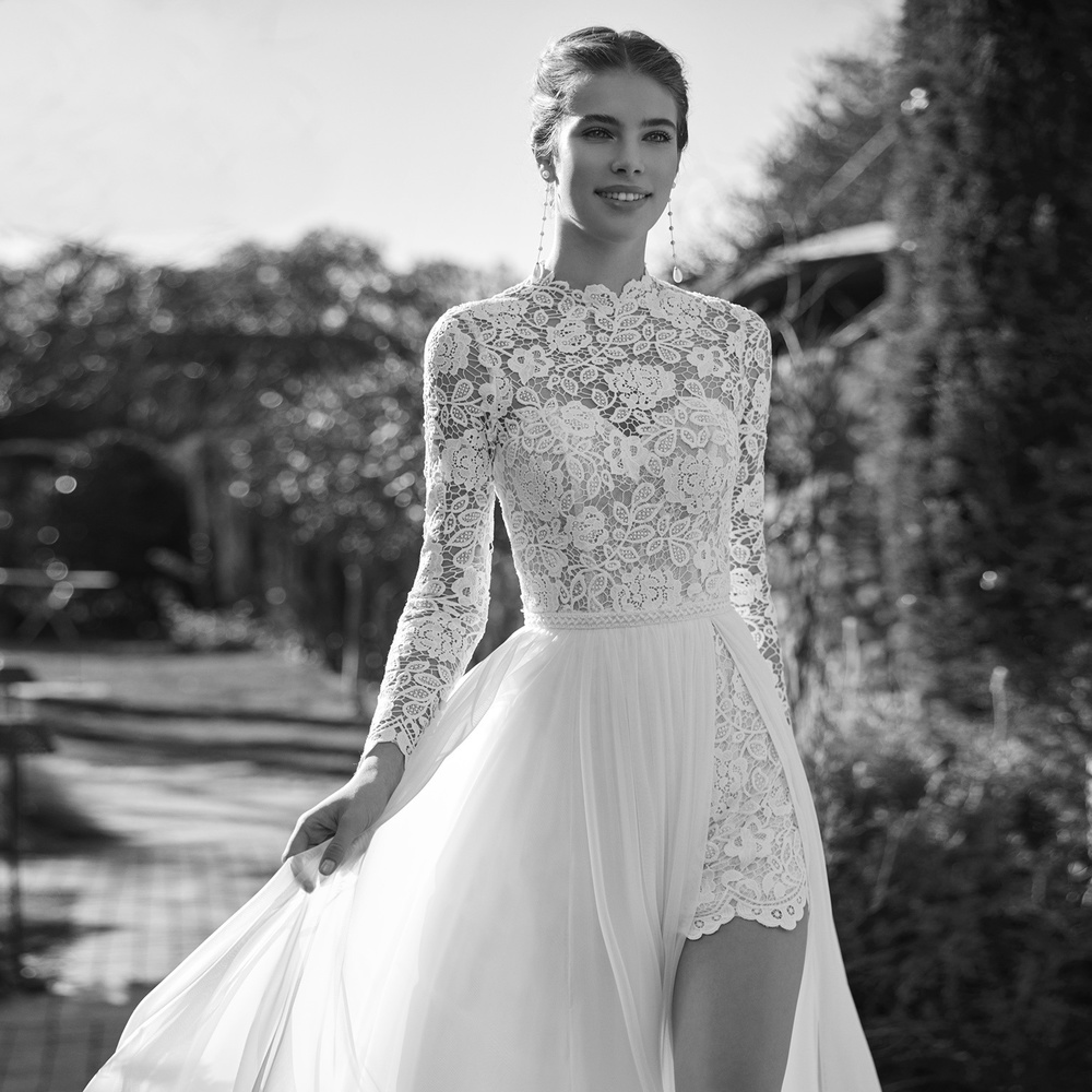 أقمشة فساتين الزفاف@rosaclara