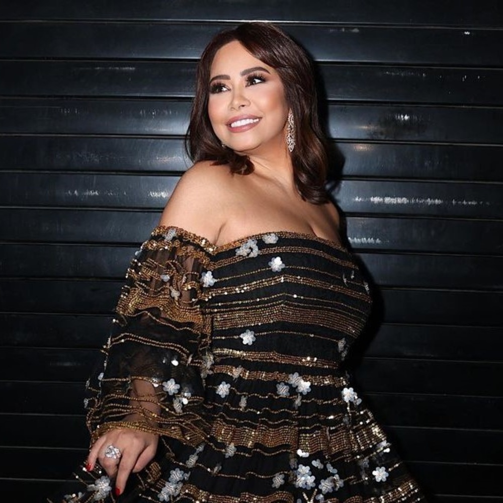 اطلالة شيرين عبد الوهاب من المكياج الى الشعر في Joy Awards 2024