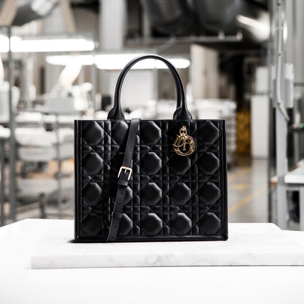 "ديور" تقدّم المهارة الحرفيّة لحقيبة DIOR BOOK TOTE