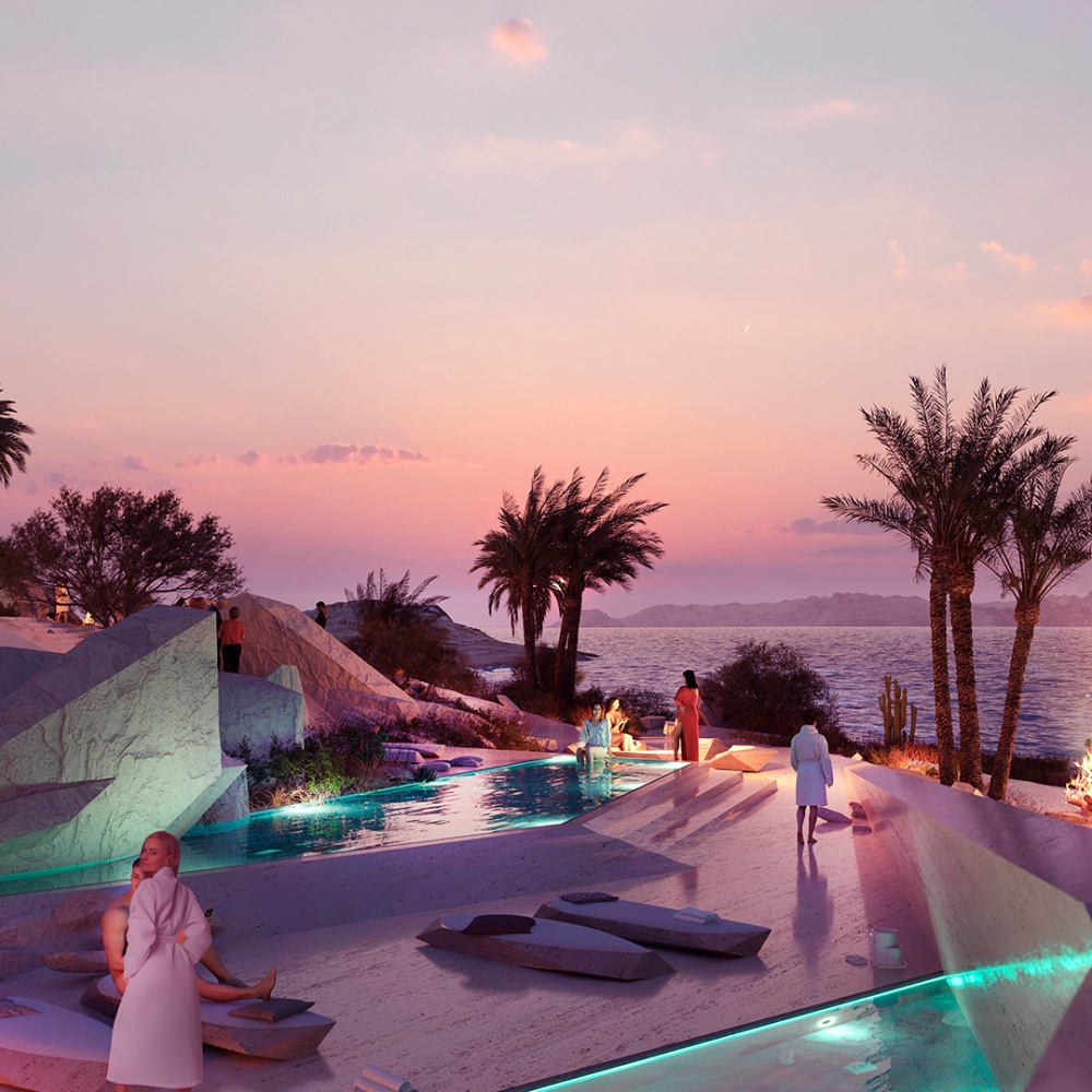 منتجع زينور الشاطئي من نيوم.. تجارب استرخاء استثنائية على ساحل خليج العقبة