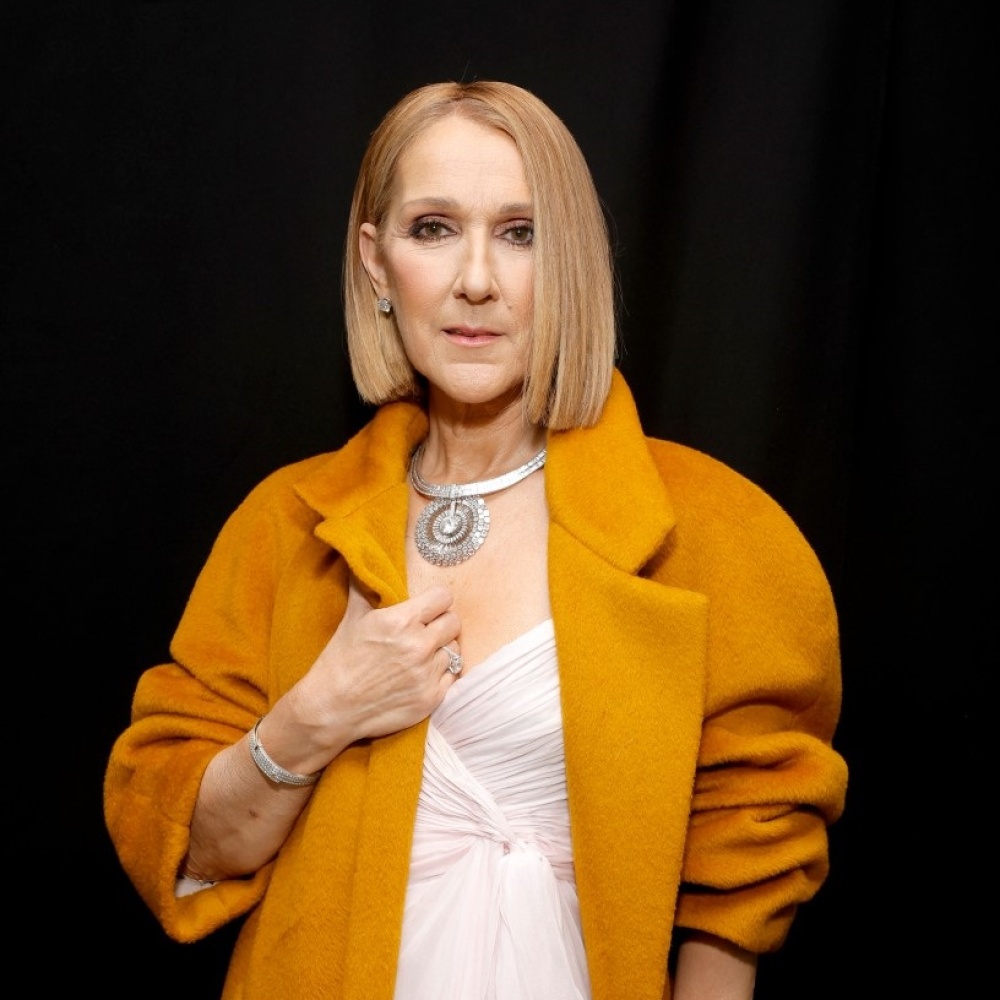 إطلالة Celine Dion بالمكياج البني الداكن