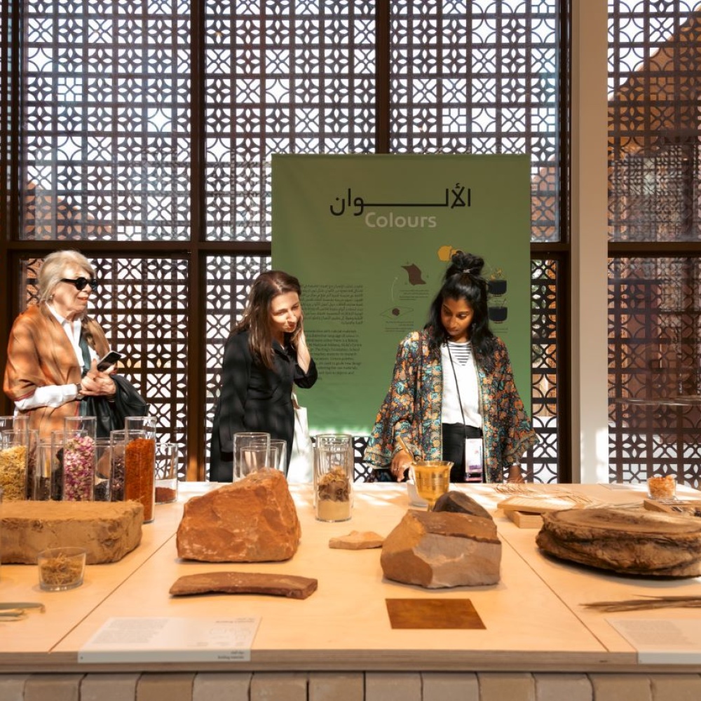 10 مبادرات إبداعية متميزة في المعرض الافتتاحي لـ مساحة العلا للتصميم