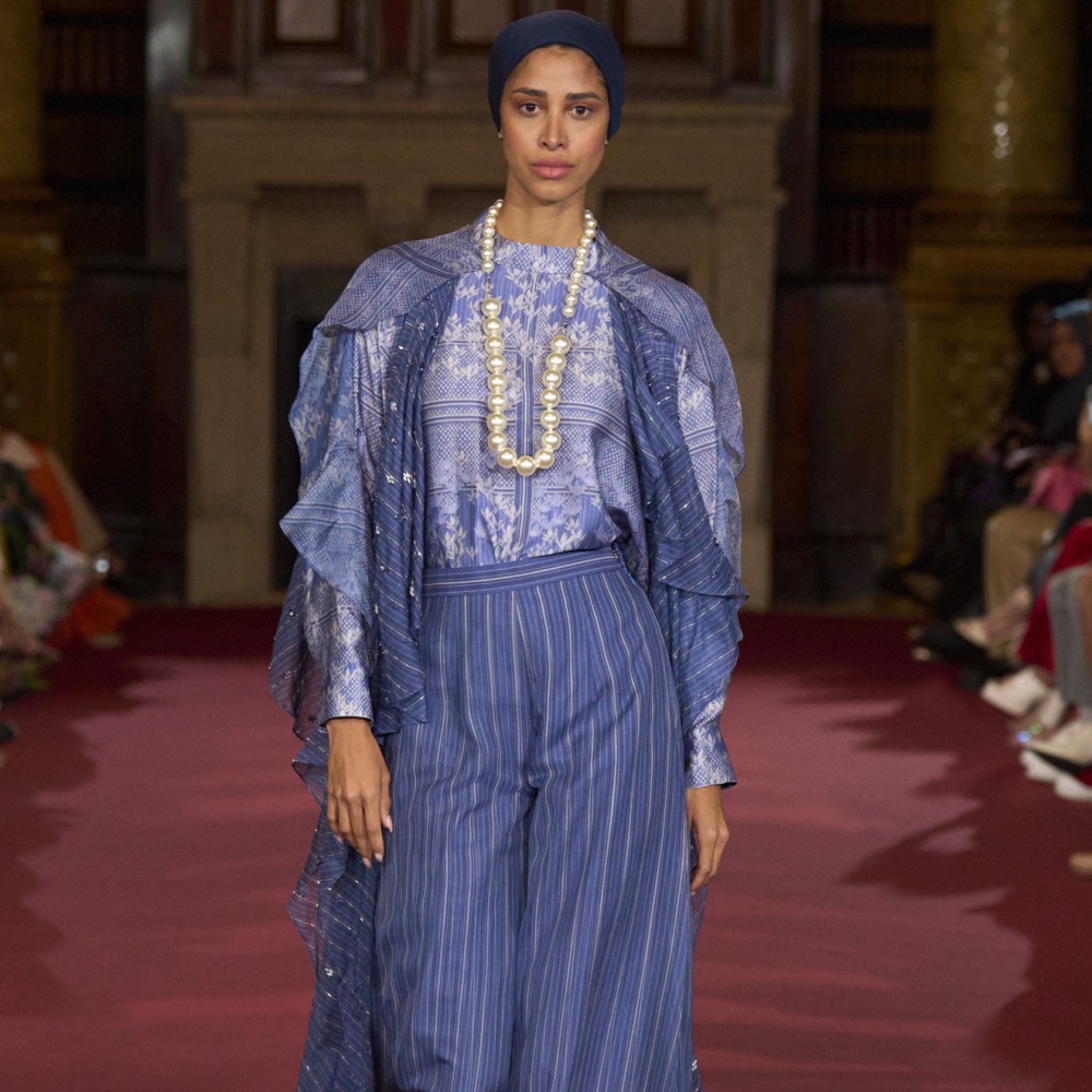 Kami البنطلون الواسع من الدنيم موضة ربيع وصيف 2024